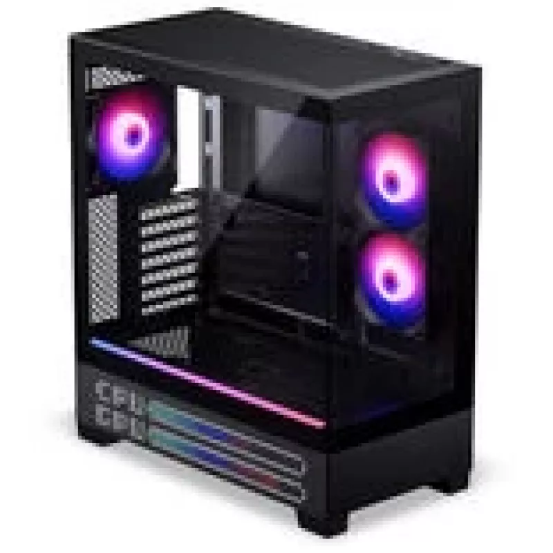PHANTEKS XT View Matrix pc-behuizing, midi-tower, E-ATX, gehard glas, Matrix LED - zwart (PH-XT523VM1_DBK01)