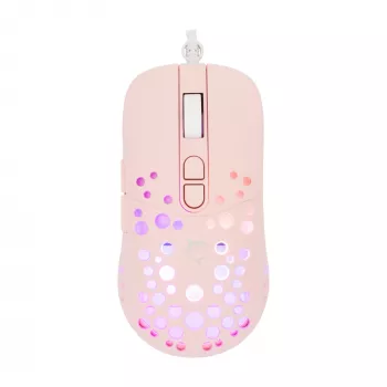 Muis White Shark GM-9004 Tristan-2 Pink RGB USB