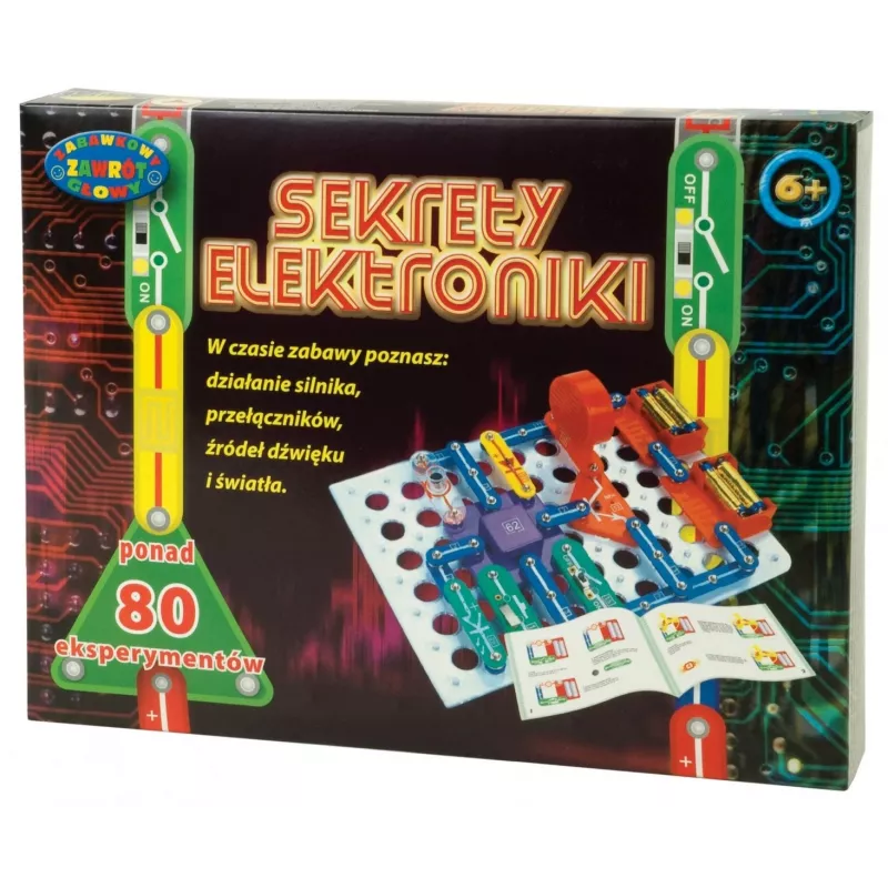 Educatieve elektronica kit Dromader Sekrety Elektroniki — 80 experimenten