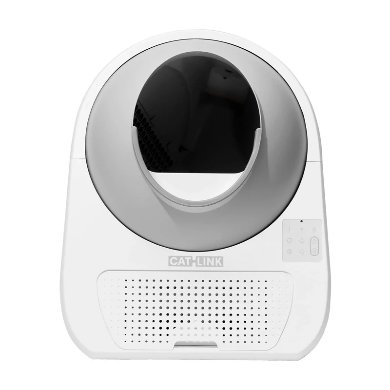 Zelfreinigende kattenbak Catlink Ultra PRO — wit, 13 L capaciteit, 580×600 mm