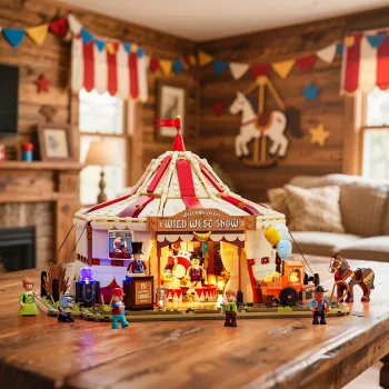 Reizend circus, bouwpakket