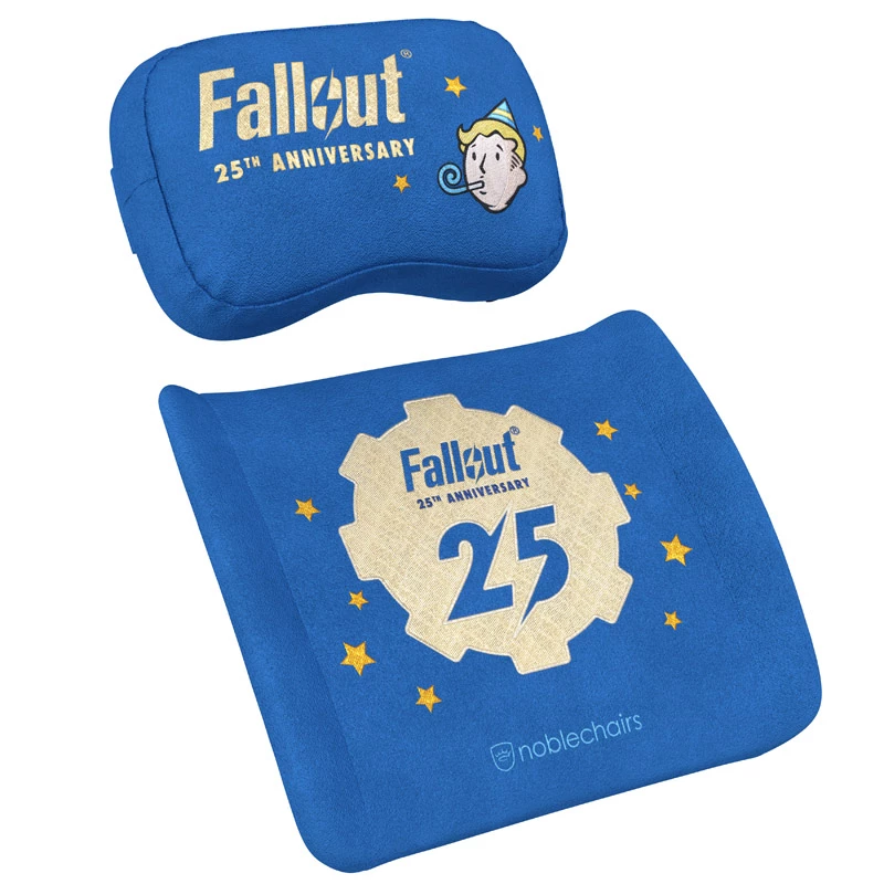 Nekkussen/lendenkussen noblechairs Fallout 25th Anniversary Edition blauw 2 st.
