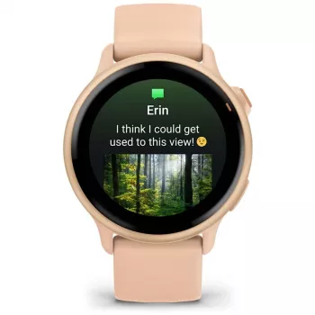Garmin vívoactive 6 3,05 cm (1,2) AMOLED 42 mm digitaal 390 x 390 pixel touchscreen roze Wi-Fi GPS (satelliet)
