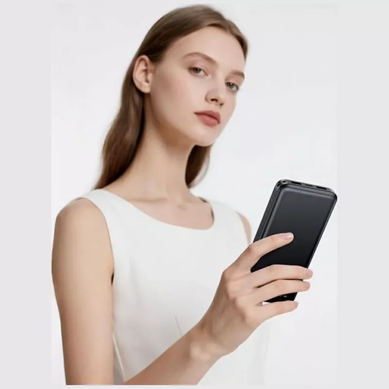 Powerbank usams PB83 10000mAh PD 2×USB-A USB-C wit