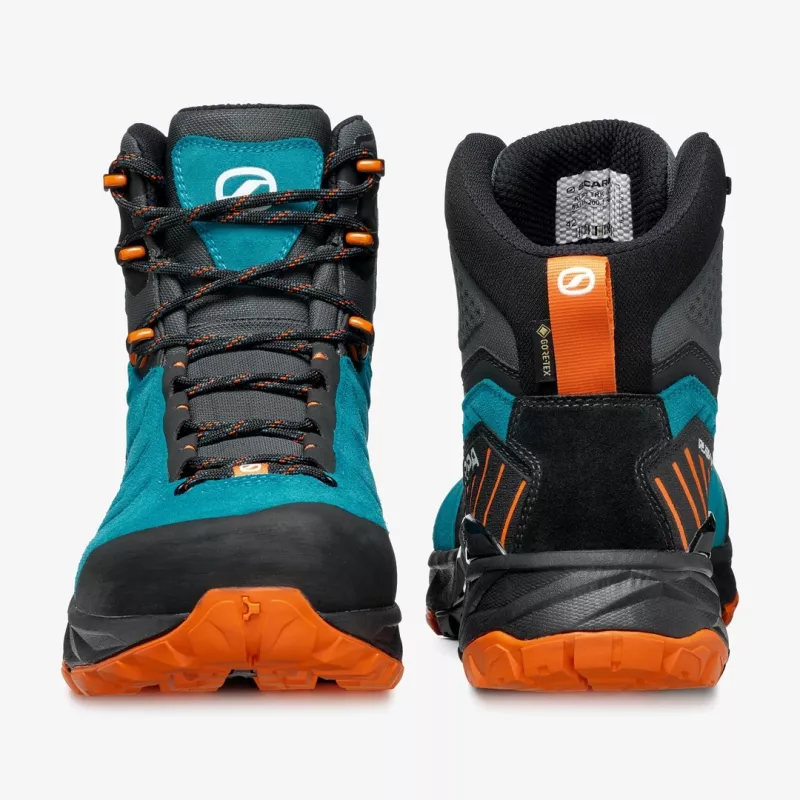 Schoenen rush trk gtx-pagoda blue-mango-42 SCARPA