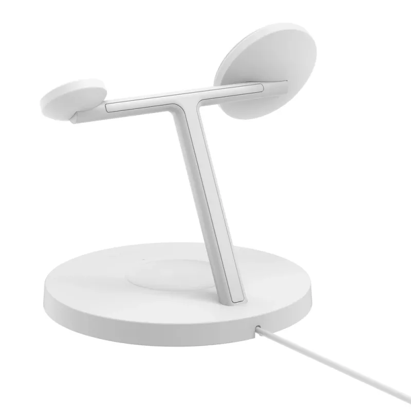 Belkin BoostCharge Pro koptelefoon, smartphone, smartwatch wit USB draadloos opladen snelladen binnen