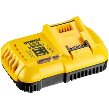Acculader DeWALT DCB118 voor 18V Li-ion-accu's, 8 A uitgang, 2 A laadstroom, 230 V AC, zwart