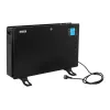 Elektrische convector-heteluchtkachel NOVEEN CH7100 — 2000 W, 3 vermogensstanden, LCD, timer, afstandsbediening, zwart