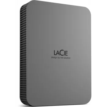 LaCie Mobile Drive Secure 5TB draagbare externe harde schijf 2,5 inch Mac & PC Space Grey datarecoverydienst (STLR5000400)