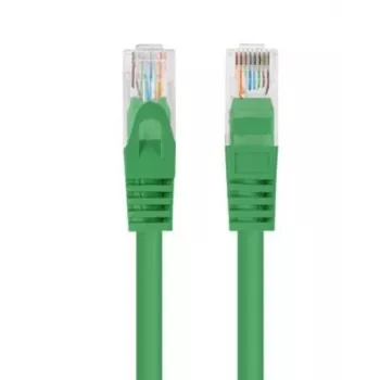 PATCHCORD Cat.5E UTP 1,5M groen FLUKE BESTANDEN LANBERG 10ER-PACK