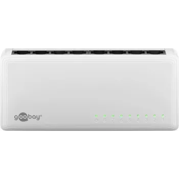 Goobay 8-poorts Gigabit Ethernet-netwerkswitch (64564)