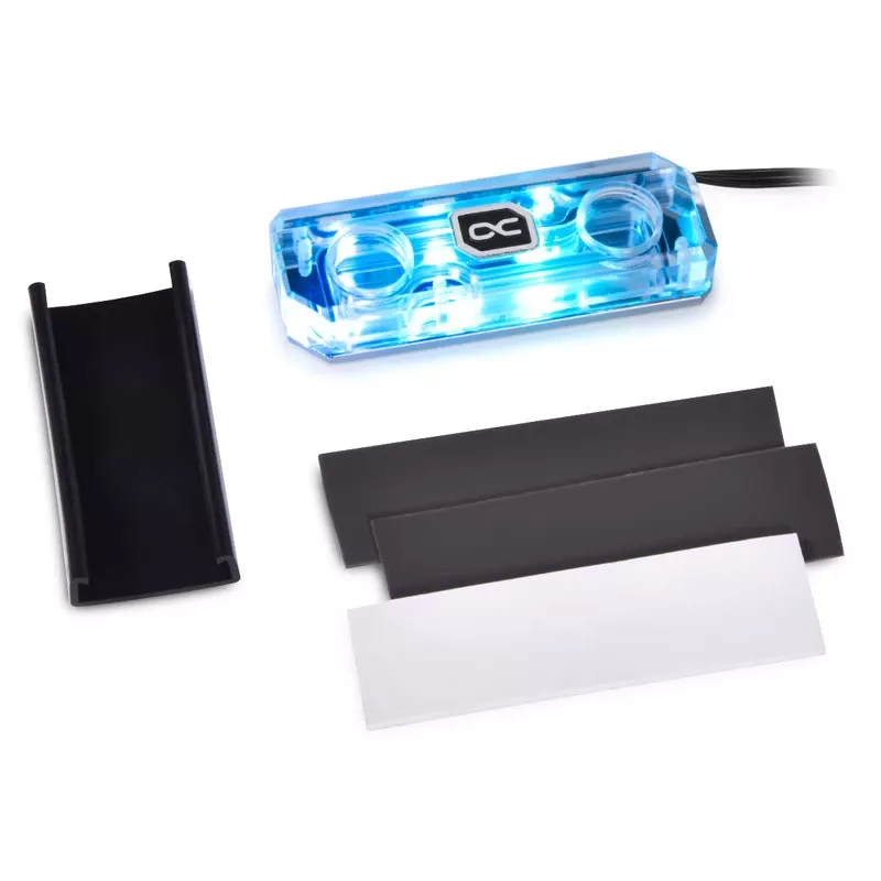 Alphacool HDX Apex M.2 2280 SSD waterkoeler, acryl aRGB