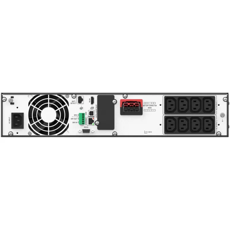 UPS-rack Powerwalker Vfi 1000 Licr Iot PF1 ON-LINE 1000VA 8X Iec C13 USB-B RS-232 LCD 2U