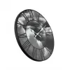 NeXtime klok 3037 Clouds, Ø39 cm, wand, zwart