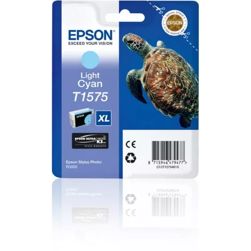 Cartridge Epson T1575 lichtcyaan