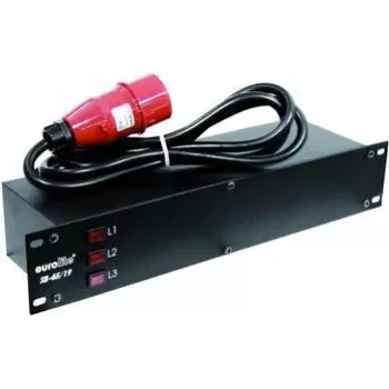 Stroomverdeler EUROLITE SB-65/19 0,48 m — podiumstroomverdeler, 0,48 m lengte