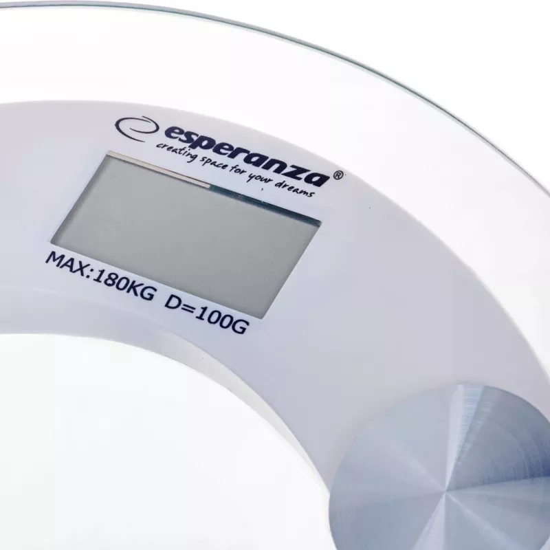 Esperanza EBS008W personenweegschaal elektronische personenweegschaal rechthoekig wit