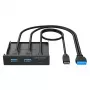 Interne interfacekaart/adapter GRAUGEAR G-MP01 zwart 102x102x25mm
