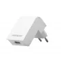 Oplader USB universeel WIT/EG-UC2A-02-W Gembird