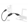 USB-kabel DeLOCK 84803 USB 2.0 1,5 m USB-A Micro-USB B zwart