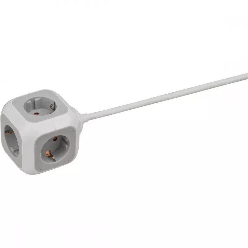 Brennenstuhl 1150090 verlengkabel 1,4 m 4 AC-uitgangen binnen wit (1150090)