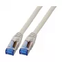 EFB-Elektronik RJ45-patchkabel Cat.6A S/FTP TPECat.7 ruwkabel superflex grijs 1,5m Fabrikant: EFB Elektronik (K5525FGR.1,5)