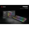 Gamingtoetsenbord Savio SAVGK-PHENIX RED PUDDING mechanisch RGB draadloos