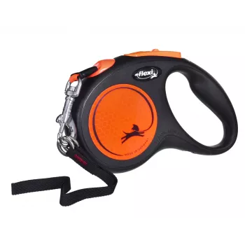 FLEXI nieuw Neon S - rolriem - 5 m