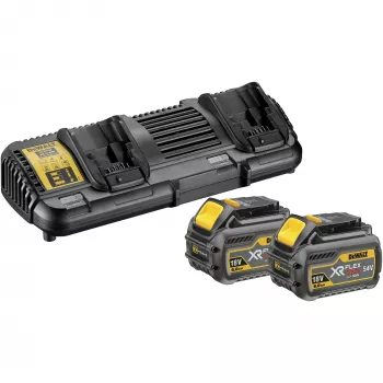 Accu- en opladerset DeWALT DCB132T2-QW lithium-ion 4 Ah