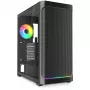 PC-behuizing Sharkoon AK4W RGB strip midi tower zwart