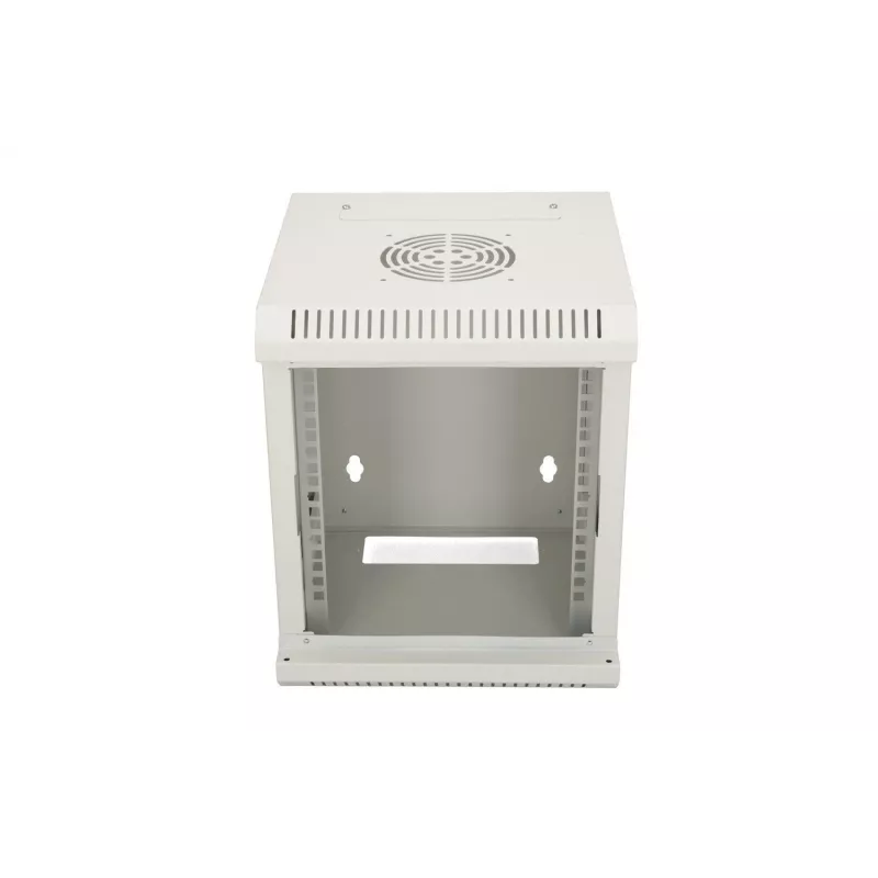 Wandmontagekast Extralink Rackmount behuizing 6U 10 inch grijs slot kabelmanagement