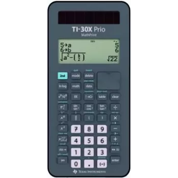 Wetenschappelijke zakrekenmachine Texas Instruments TI-30 X Prio MathPrint zonne-energie/batterij