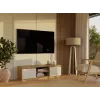 MALWA 120 tv-kast, artisan eiken/kasjmier