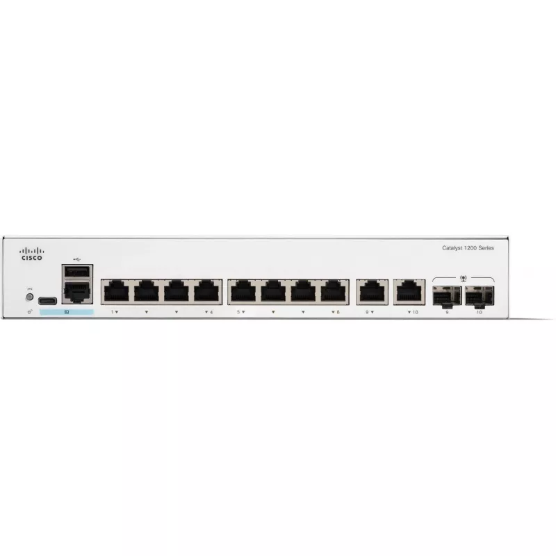 Managed switch Cisco Catalyst 1200-8T-E-2G 8 poorten GE 20 Gbit/s