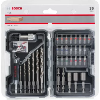 Schroevendraaier-bitset Bosch 2 607 017 327 35 stuks