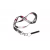 Overlevingsfluitje GUARD YC-010-BL aluminium, zwart, 45 mm lengte, 8 mm diameter