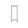 LANBERG 19 inch open rack 27U 600x800 mm grijs, 27U open-frame serverrack