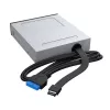 Akasa USB 20Gbps Type-C-paneel met twee 5Gbps Type-A-aansluitingen