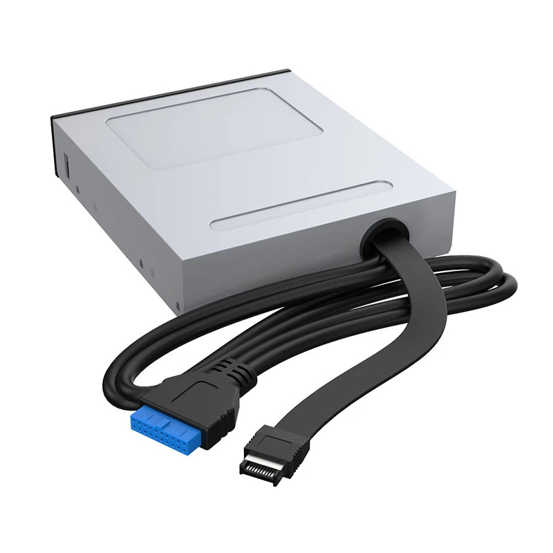 Akasa USB 20Gbps Type-C-paneel met twee 5Gbps Type-A-aansluitingen