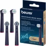 Beurer TB Sensitive Eco Green Planet borstelkoppen, donkerblauw, 4-pack