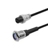 Qoltec 51923 zuivere sinus-omvormer Monolith | 3000W | 6000W | 24V naar 230V | LCD