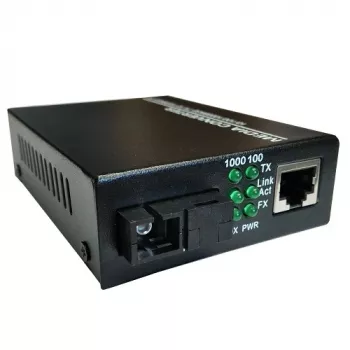 Netwerk-mediaconverter PLANET MC1310SC 10/100/1000M TX 1310 nm SC