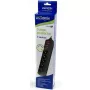 Gembird SPG5-C-5 stroomverdeler 1,5 m 5 stopcontacten zwart