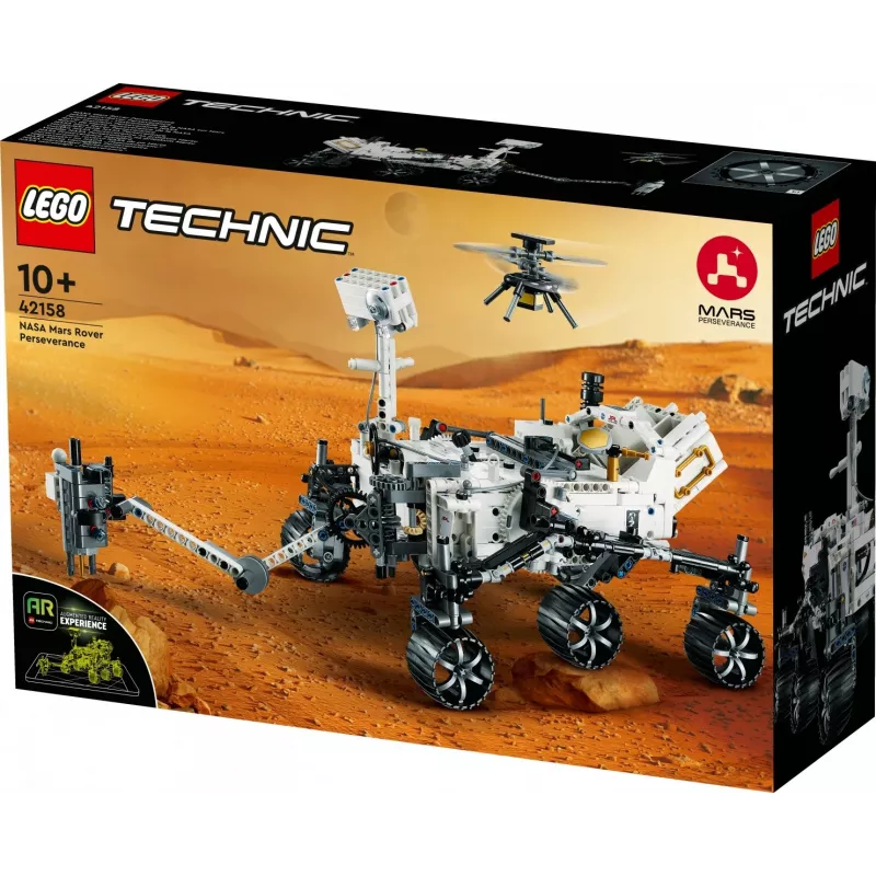 LEGO Technic NASA Mars Rover Perseverance ruimteset met AR-app-ervaring wetenschaps-ontdekkingsset leer over voertuigtechniek constructiespeelgoed