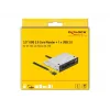 DeLOCK 91708 kaartlezer USB 2.0 intern zwart grijs CF SD MicroSD