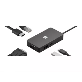 Laptop-dock Microsoft 1E4-00002 zwart
