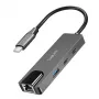 USB 3.2 Gen1 hub, 3-poorts met 2,5G Ethernet