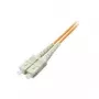 Intellinet glasvezel-patchkabel, OM1, SC/SC, 1m, oranje, duplex, multimode, 62,5/125 µm, LSZH, vezel, levenslange garantie