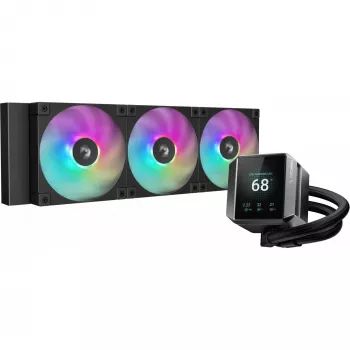 DeepCool MYSTIQUE 360 ARGB processor all-in-one vloeistofkoeler 12 cm zwart 1 st.