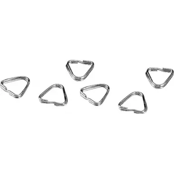 Hama 00027902 camerariem-splitringen — driehoekig 12 mm, set van 6
